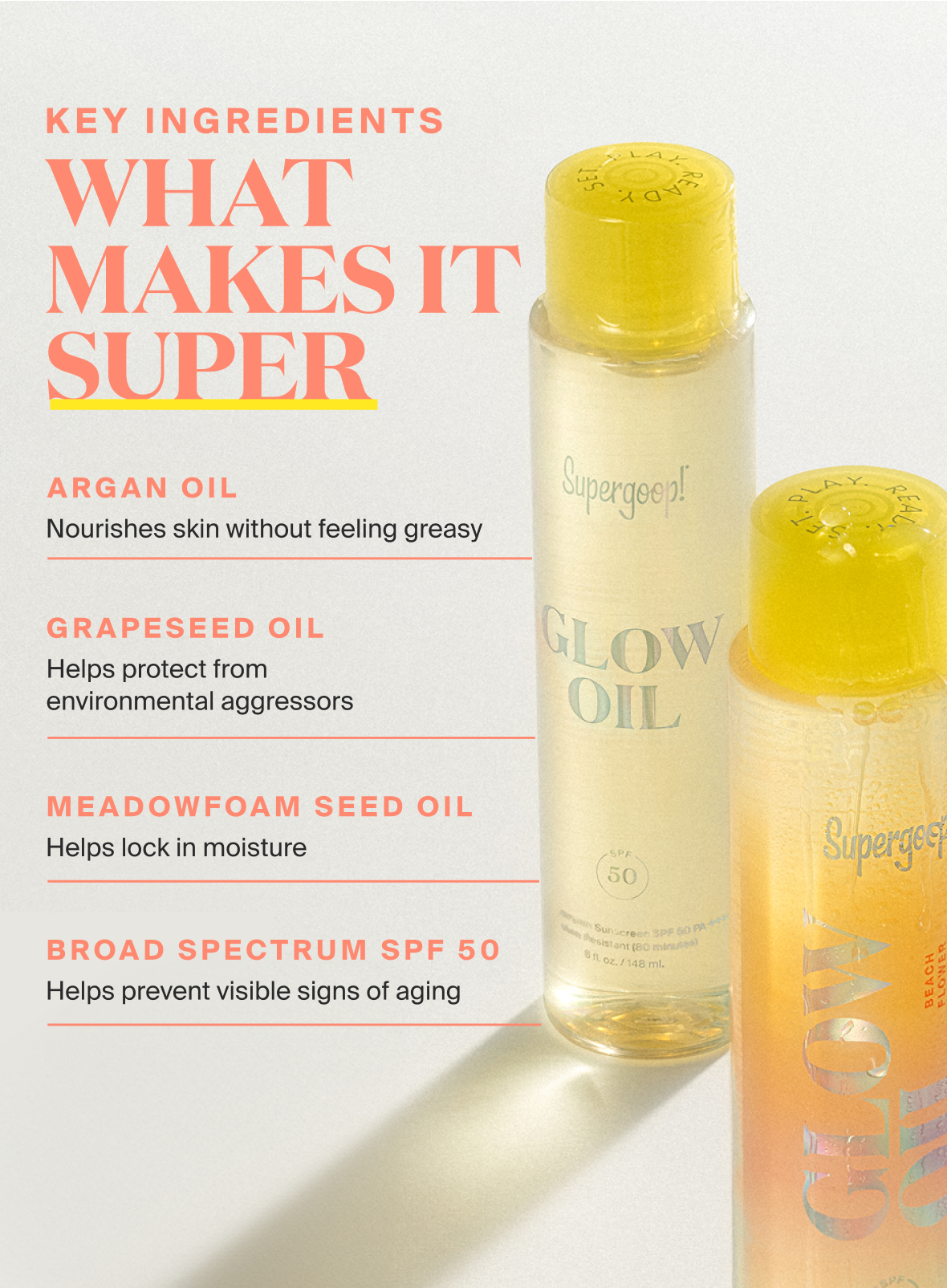 Glow Oil SPF 50 Body Oil - Image 6