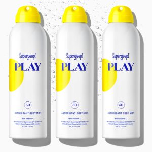 PLAY Antioxidant Body Mist SPF 50 with Vitamin C - Sunny Citrus 3 pack